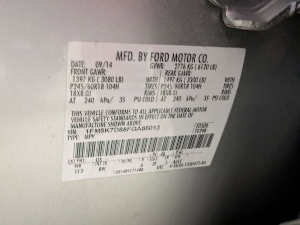 2015 Ford Explorer XLT