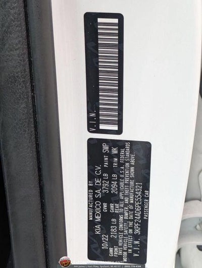 2023 Kia Forte LXS