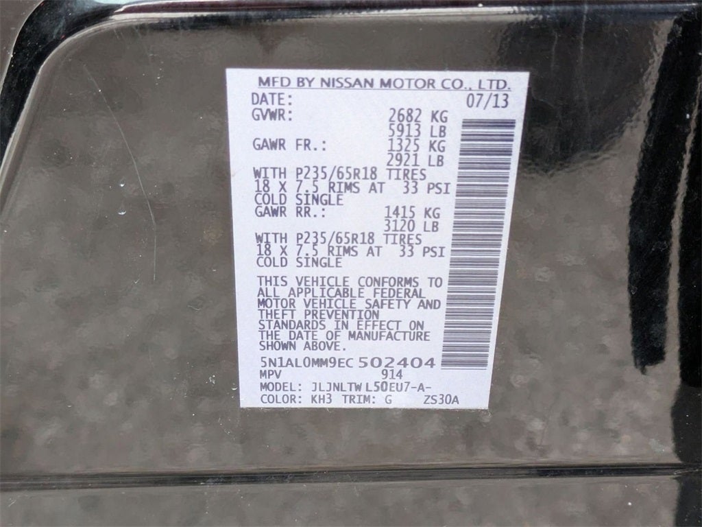 2014 INFINITI QX60 Base