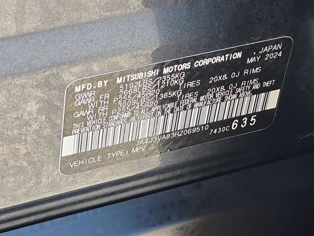 2024 Mitsubishi Outlander SE
