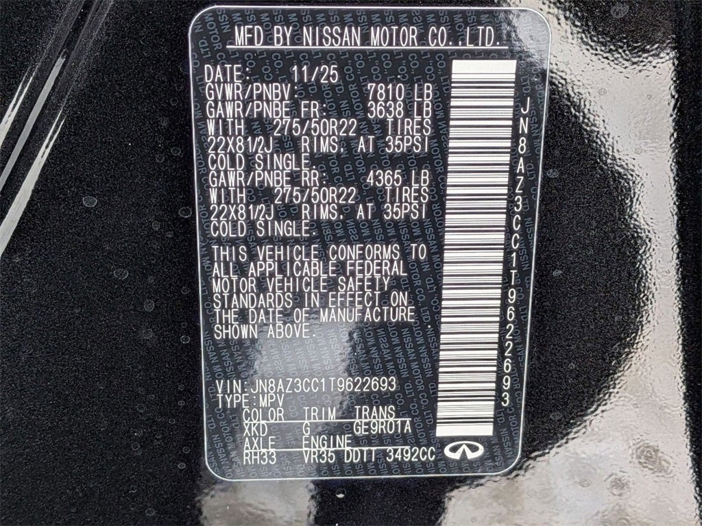 2026 INFINITI QX80 AUTOGRAPH