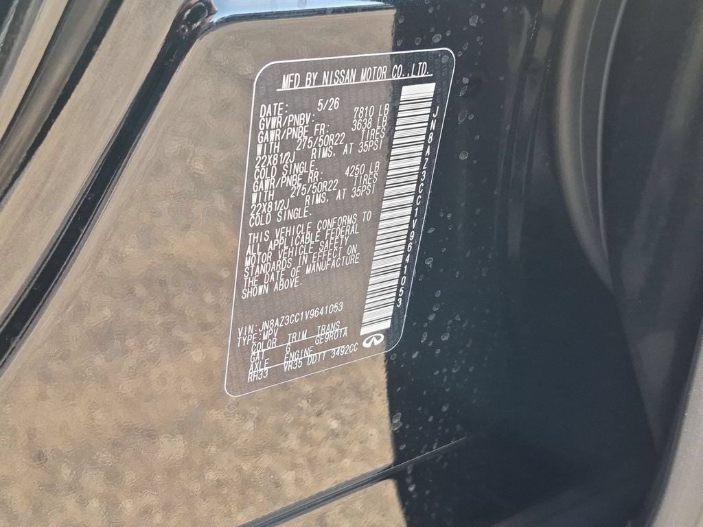 2027 INFINITI QX80 AUTOGRAPH