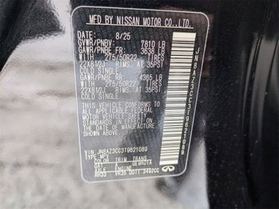 2026 INFINITI QX80 AUTOGRAPH