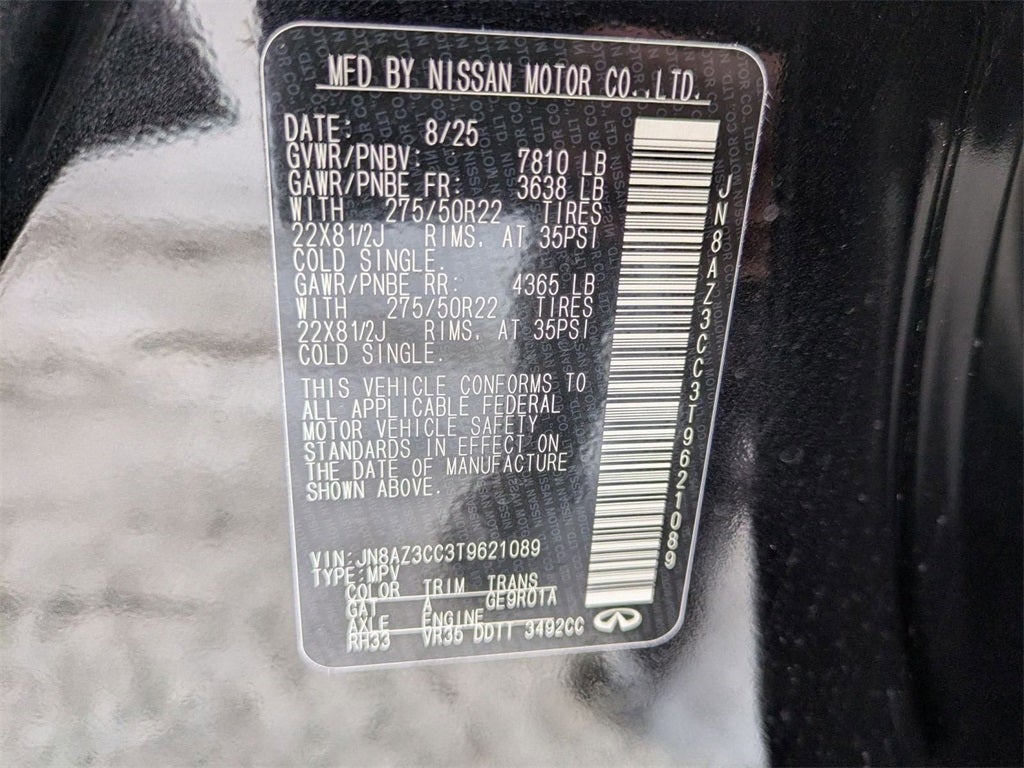 2026 INFINITI QX80 AUTOGRAPH