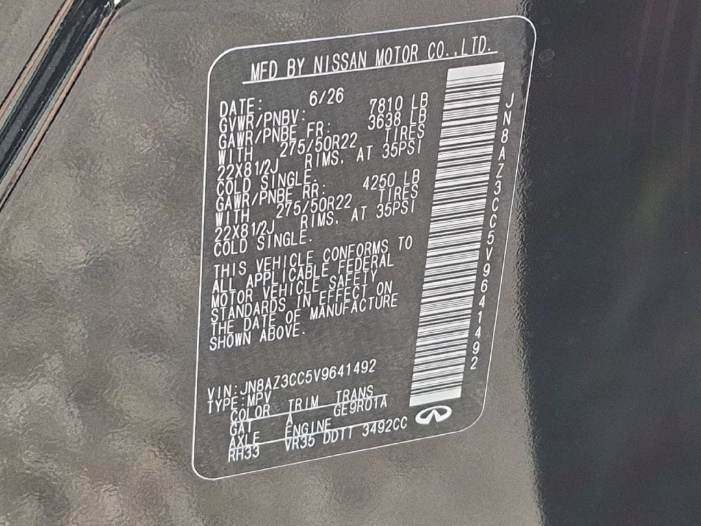 2027 INFINITI QX80 AUTOGRAPH