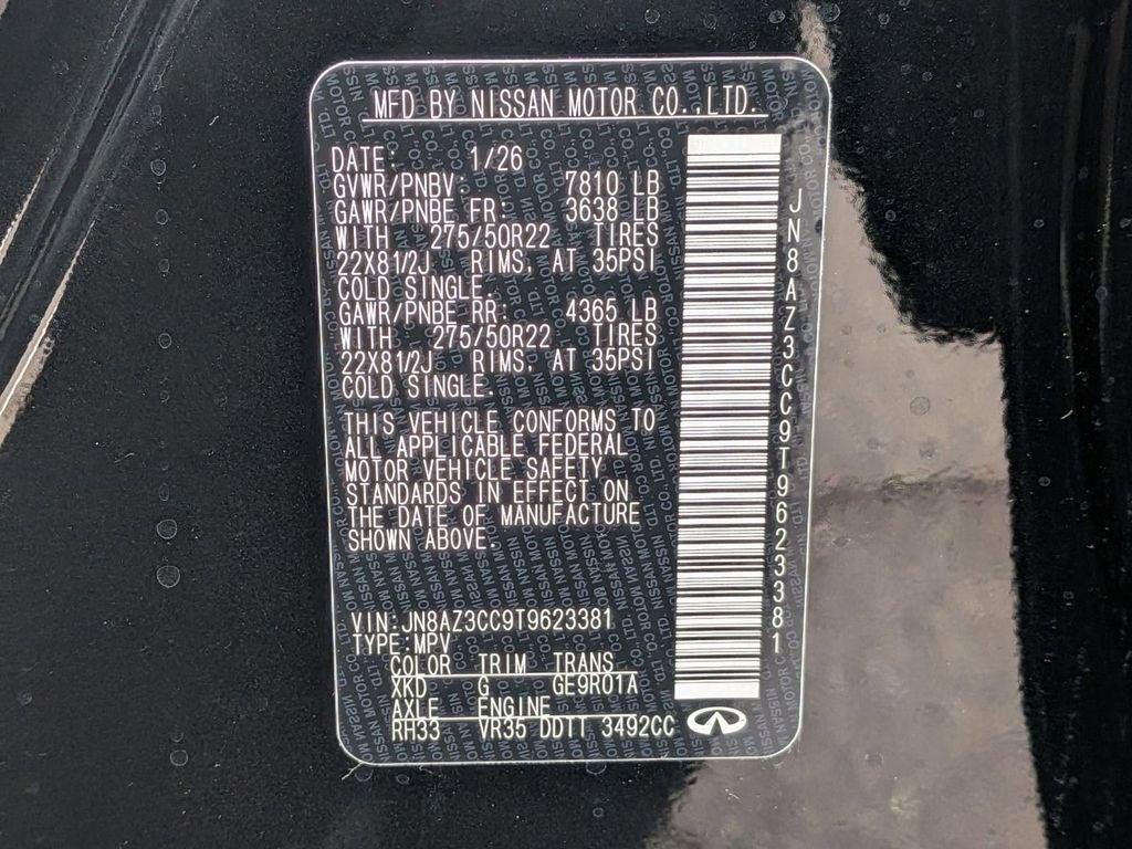 2026 INFINITI QX80 AUTOGRAPH