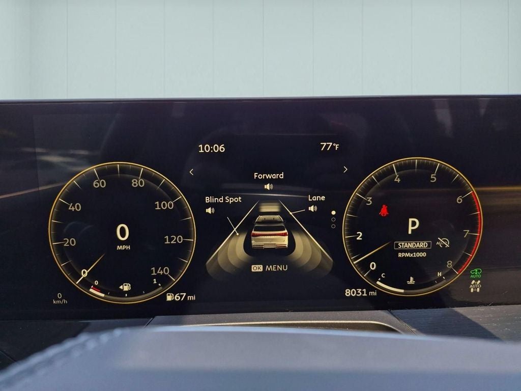 2025 INFINITI QX80 SENSORY