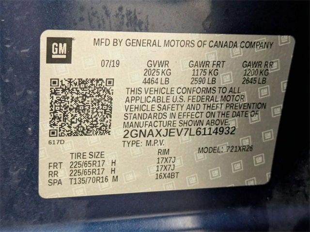 2020 Chevrolet Equinox LT