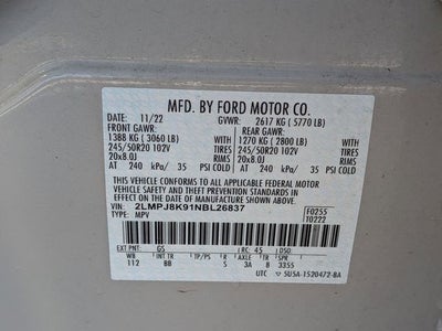 2022 Lincoln Nautilus Reserve