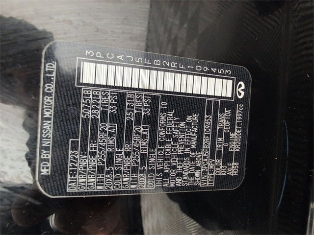 2024 INFINITI QX50 SPORT