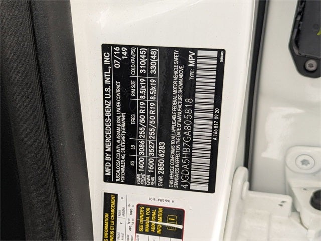 2016 Mercedes-Benz GLE GLE 350 4MATIC®