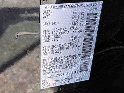 2027 INFINITI QX65 AUTOGRAPH