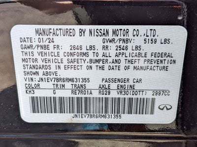 2024 INFINITI Q50 LUXE