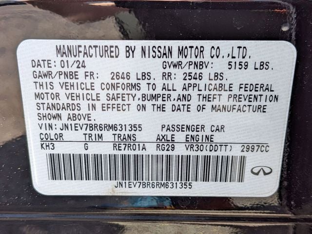 2024 INFINITI Q50 LUXE