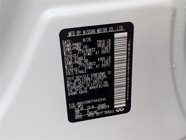 2026 INFINITI QX80 SPORT