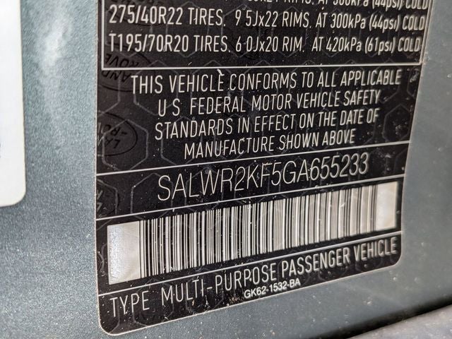 2016 Land Rover Range Rover Sport HSE Td6