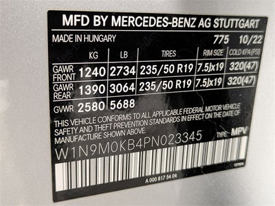 2023 Mercedes-Benz EQB 300 4MATIC®