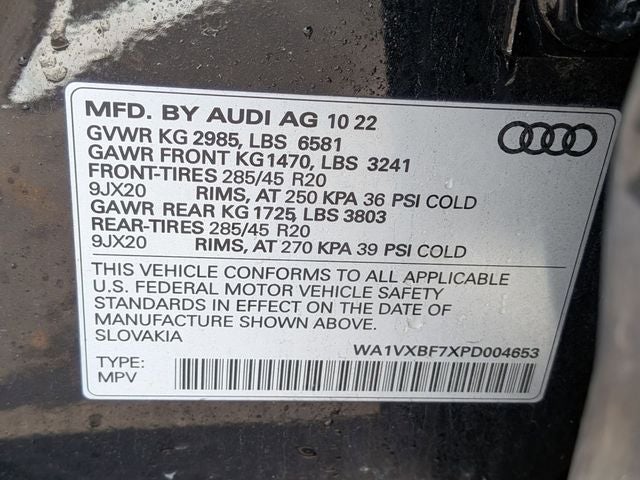 2023 Audi Q7 55 Prestige quattro
