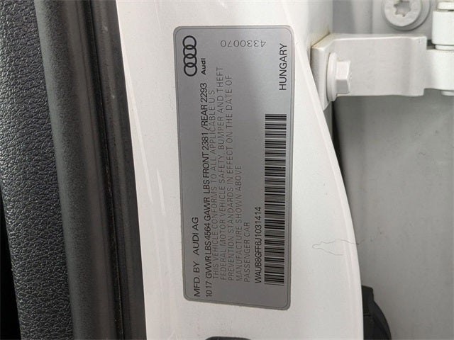 2018 Audi A3 2.0T Premium quattro