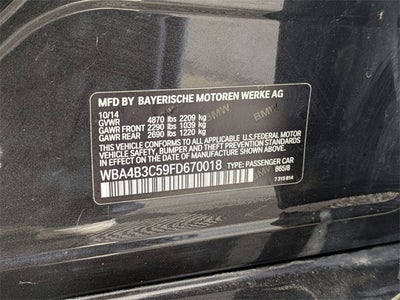 2015 BMW 4 Series 435i Gran Coupe