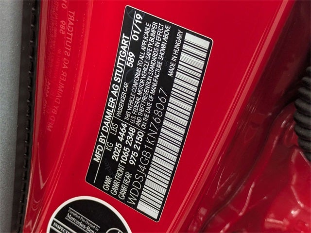 2019 Mercedes-Benz CLA CLA 250 4MATIC®