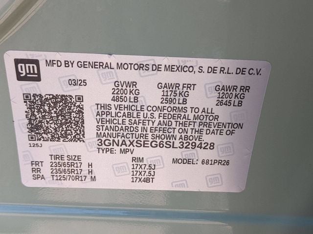 2025 Chevrolet Equinox ACTIV
