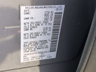 2027 INFINITI QX65 AUTOGRAPH