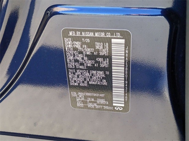 2026 INFINITI QX80 LUXE