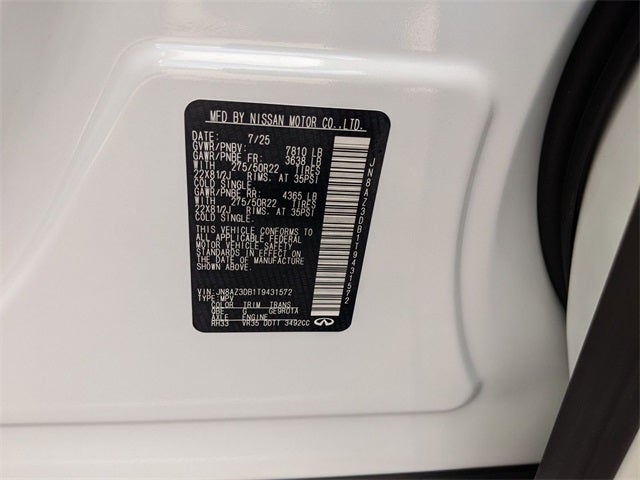 2026 INFINITI QX80 SPORT