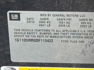 2013 Chevrolet Malibu Eco