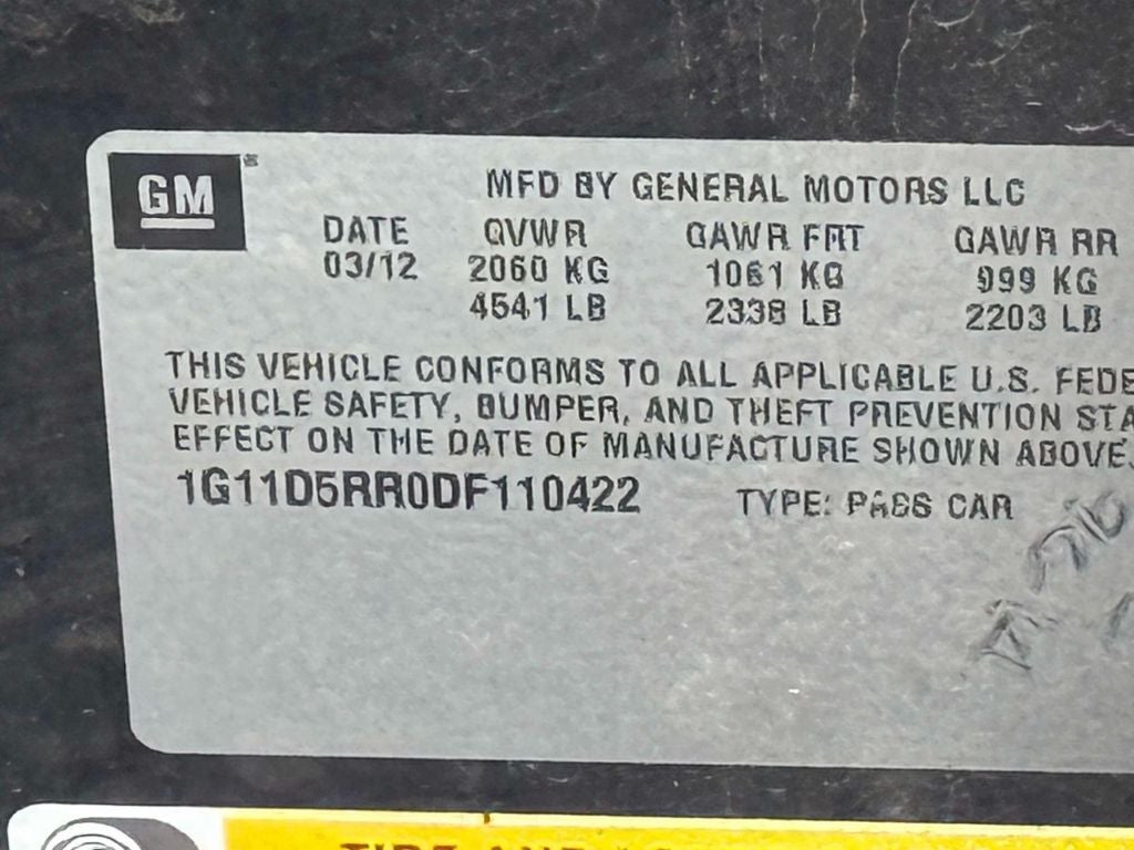 2013 Chevrolet Malibu Eco