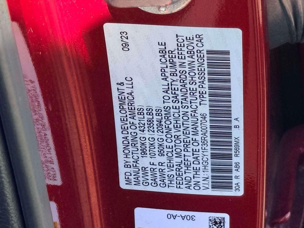 2024 Honda Accord EX