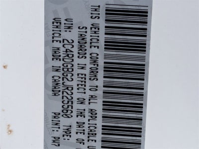 2018 Dodge Grand Caravan SE