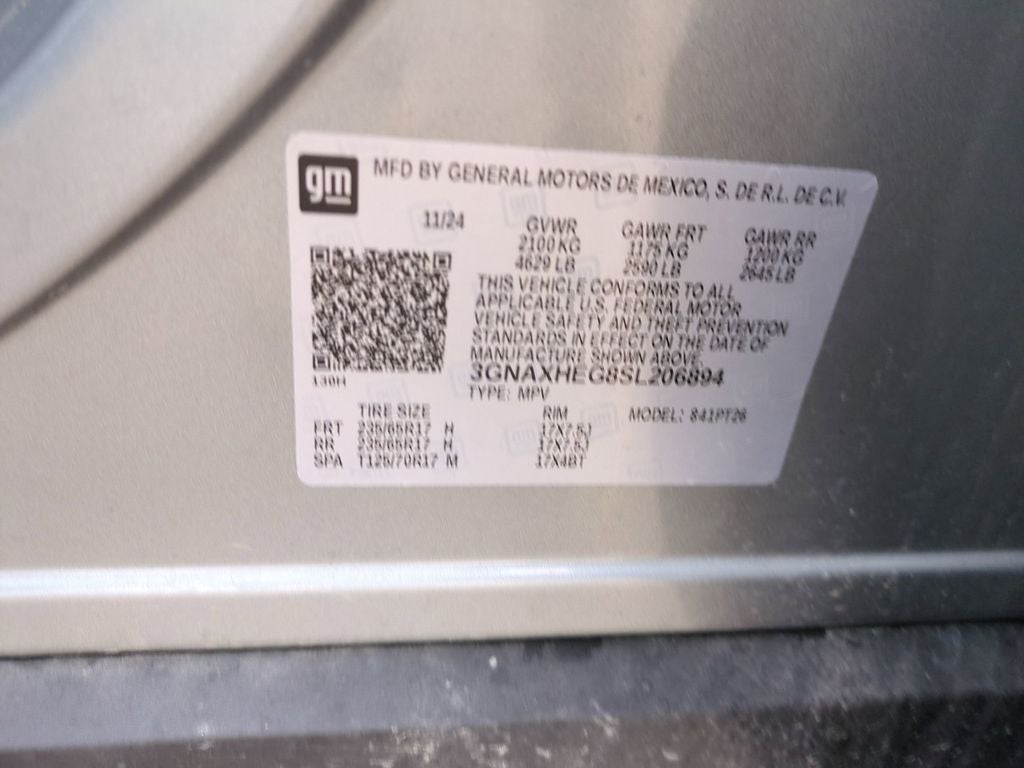 2025 Chevrolet Equinox LT