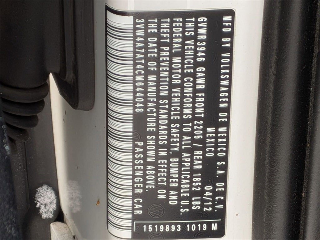 2012 Volkswagen Beetle 2.0 TSi