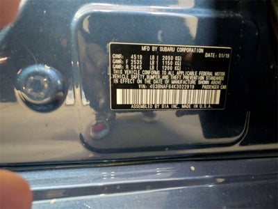 2019 Subaru Legacy 2.5i Premium