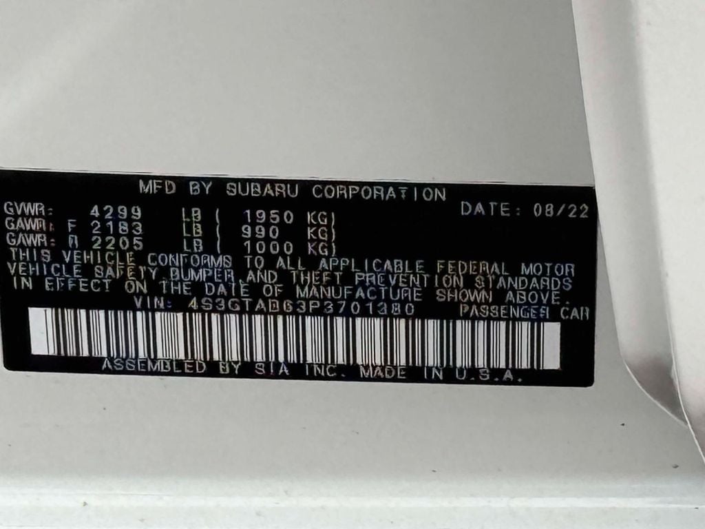 2023 Subaru Impreza Base