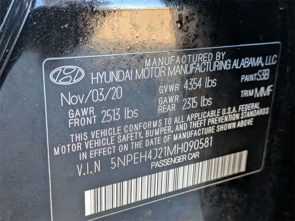 2021 Hyundai Sonata Limited