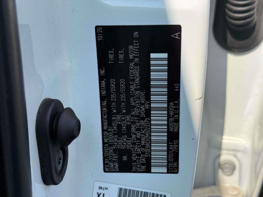2021 Toyota Highlander Hybrid Platinum