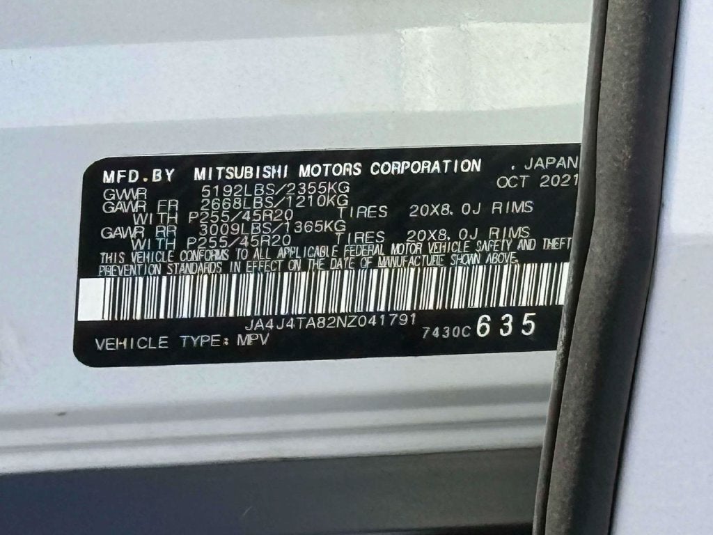 2022 Mitsubishi Outlander ES