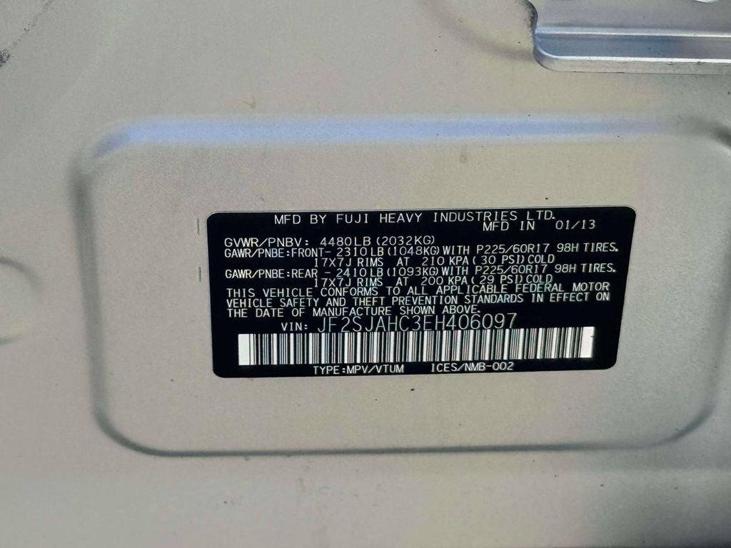 2014 Subaru Forester 2.5i Limited