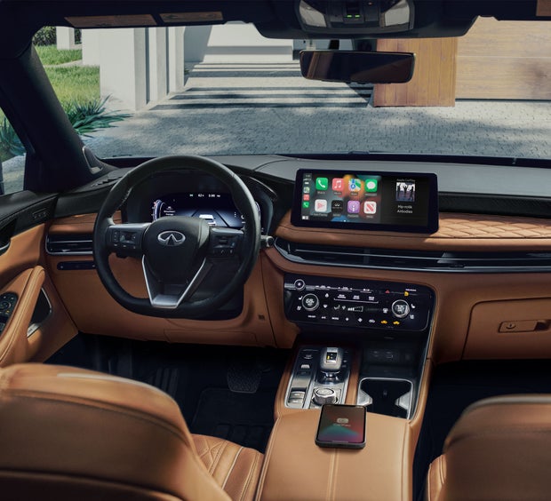 2024 INFINITI QX60 Key Features - Wireless Apple CarPlay® integration | LaFontaine INFINITI Ann Arbor in Ann Arbor MI