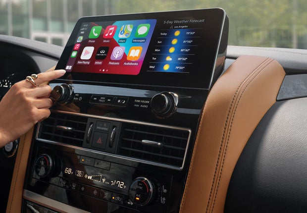 2024 INFINITI QX80 Key Features - WIRELESS APPLE CARPLAY® INTEGRATION | LaFontaine INFINITI Ann Arbor in Ann Arbor MI